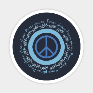 Peace Mandala Magnet